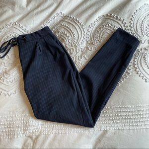 Dynamite navy pinstripe dress pants